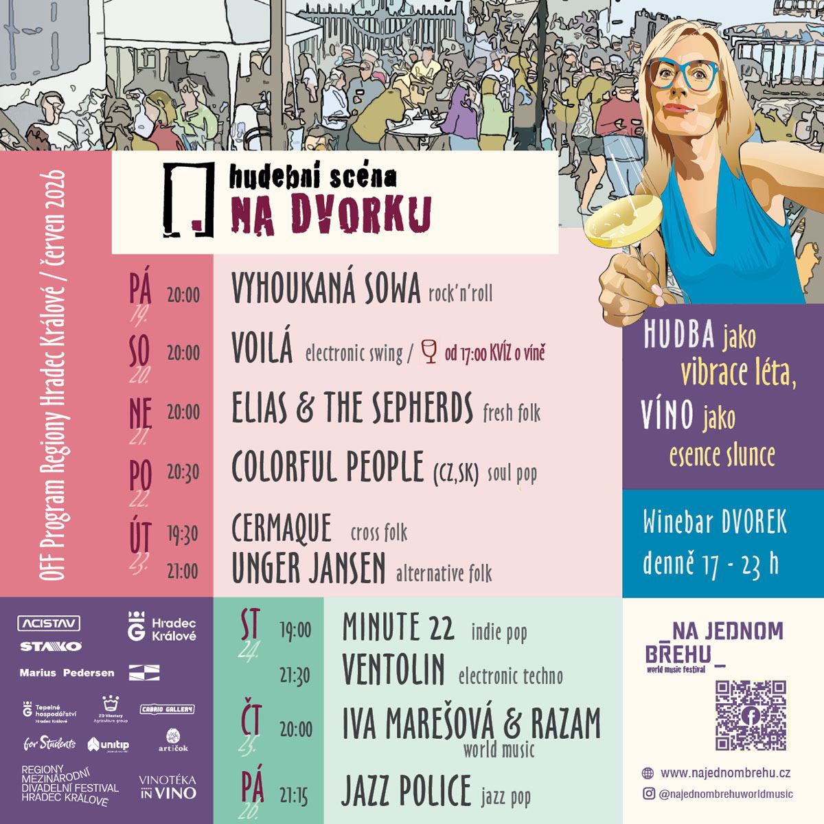 HUDEBNÍ SCÉNA NA DVORKU 2026